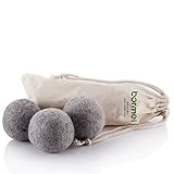 Sheep Wool Dryer Balls Premium Reusable Natural Fabric Softener 100% Pure Organic Reduces Drying Tim