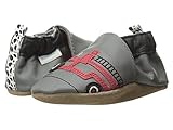 [ロビーズ] Robeez Friendly Firetruck Soft Sole (Infant/Toddler) シューズ Grey 18-24 Months (US 6.5-8 Toddler