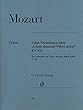 モーツァルト: グルックのオペラ「メッカの巡礼」の「われらの愚かな民の思うは」による10の変奏曲 ト長調 KV 455/原典版/ヘンレ社/ピアノ・ソロ