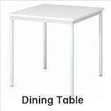 シンプルなデザイン おしゃれなダイニングテーブル 幅75