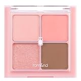 rom&nd (ロムアンド) 【正規品】ベターザンアイズ (#W02ドライピーチブロッサム) アイシャドウ 6g （BETTER THAN EYES # DRY PEACH BLOSSOM) [並行輸入品]