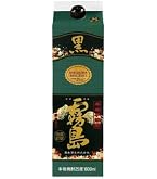 Amazon.co.jp: 黒霧島 パック 25度 1800ml×3本 : 食品・飲料・お酒