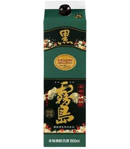 Amazon.co.jp: 黒霧島 25° 4500ml ≪益々繁盛 二升五号ボトル≫ : 食品