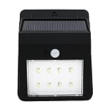 ノーブランド品省エネ☆エコ☆環境にやさしい♪防水ソーラーLEDライト　人感知センサー搭載 (4 LED) (8 LED)