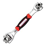 CHUIFEN WRENCH 48 in 1工具ソケット、スプラインボルト付きTorx 360度6点ユニバーサル家具車修理