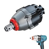 Bornoon 電動工具 マルチツール 電動 充電式 diy コードレス 先端ツール インパクトレンチ 交換可能 多機能 メインボディ本体 脱着式 電動工具 適用 マキタ バッテリー 純正 互換 14.4V 18V 21V リチウムイオン 電池 makita BL1830B BL1860B など対応 （先端ツール ・ バッテリー ・ 充電器 別売り）(インパクトレンチ)
