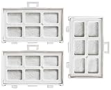Bilibala RJK-30 日立用 冷蔵庫製氷機フィルター 2個 自動製氷用浄水フィルター RJK-30-100 抗菌 无臭化 R-HW54R R-V38RV R-V32NV R-S40R R-HX54R R-KWC57R R-HW49S R-HW60R 交換用 3枚入り