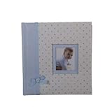 Kenro Baby Boy Ribbon Slip In Photo Album 200 6x4'' Blue [KB101UE] by Kenro