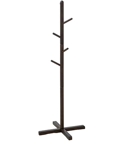 Amazon｜コーナン オリジナル ポールハンガー ダークブラウン 約