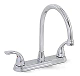 Premier 120445LF Bayview Lead-Free Two-Handle Kitchen Faucet without Spray, Chrome [並行輸入品]