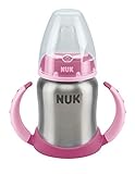NUK Stainless Steel Learner Cup (125 ml, Pink) by NUK [並行輸入品]