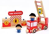 組み立て消防車セット