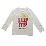 jeans-b. 2nd　ジーンズベーセカンド　POPCORN ロングTシャツ (オフホワイト) 95cm