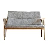 2人掛けソファー ソファ ソファー 2人掛け 2人掛けソファー 北欧 モダン ナチュラル シンプル ファブリック 布製 木製 2P グリーン ベージュ ソファーダイニング ダイニング ダイニングソファー