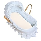 Kushies Percale Fitted Bassinet Sheet, Ecru by Kushies