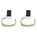 OXO(オクソー)　Tot ノンスリップ ベビーカー フックハンドル (グリーン) ２個セット [並行輸入品]
