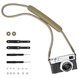 [JJC] 100cm カメラネックストラップ ショルダーストラップ Sony RX1R III II A1II A7V A7C R A7C II A7CR A7CII A7IV A7R V IV III IIIA ZVE10 II ZVE1 A6700 A6500 A6600 A6400 A6300 一眼レフ/ミラーレス/デジタルカメラ用 軽量 速写ストラップ 耐摩耗 快適 オリーブグリーン
