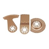 3個点セット ブレード カットソー マルチツール用 替刃 先端工具 プラスチックや木材などに適用