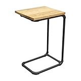 グルーブ オーク無垢材+アイアン 30 サイドテーブル GROVE SIDE TABLE 30 (WO-NA)