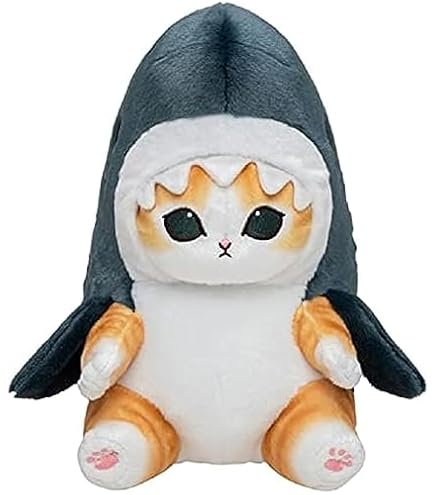 mofusand　サメにゃん　くてんこBIGぬいぐるみ Amazon.co.jp: サメにゃん くてんこ BIG ぬいぐるみ 寝そべり 全