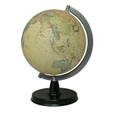 昭和カートン 地球儀/行政図 アンティーク 球径21cm 日本地図付き 手貼りの日本製 21-CPJP-K