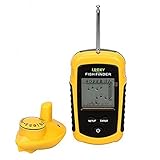 Blueskysea Lucky FFW1108-1 100m Waterproof Portable LCD Display Wireless Sensor Fish Finder Alarm Fi