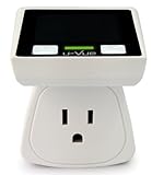 Uヴューホワイトシングルソケット電子マネーモニターSS-1-US