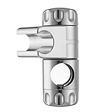 Wellbeingjp シャワーヘッドホルダー シャワーホルダー シャワーヘッド フック シャワーフック シャワー掛具 スライドバー 交換用 25mm 高さと角度を調節できる