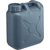 瑞穂化成工業 扁平缶広口グレー 20L 0194GY