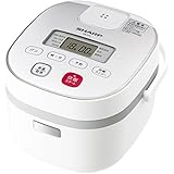 シャープ マイコンジャー炊飯器 ホワイト KS-C5L-W