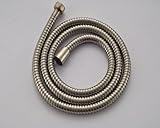 Senlesen 59'' Handheld Shower Hose Brushed Nickel Stainless Steel [並行輸入品]