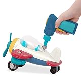 Battat Wonder Wheels by Battat – 分解式飛行機 – おもちゃの飛行機 おもちゃのドリル付き 対象年齢3歳以上 (27個)
