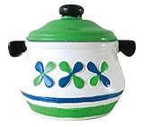 デコレ nijiiro レトロ鍋小物入れ グリーン