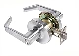 Dynasty Hardware AUG-20-26D Grade 2 Commercial Duty Privacy Lever, ADA, Satin Chrome Finish [並行輸入品]