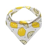Tonsee ベビー 赤ちゃん トライアングル よだれかけ 可愛い ビブ (イエロー)