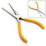 amzmonnsuta ５インチ ラジオペンチ・ニードルノーズプライヤー　精密作業に最適