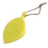 Seliyi ドアストッパー 滑り止め 玄関 ストッパー ウエッジ 家庭用品 安全 安心 ブロック シリコーン材質 葉の形 イエロー (イエロー)
