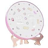 赤ちゃんの手形 足形フレーム フットプリントフレーム 写真立て ベビー記念品 安全な非毒性粘土 出産祝いの用品 (ホワイト)