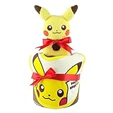 おむつケーキ 1段 おむつケーキ ポケモン ポケットモンスター ピカチュウ 1段 出産祝い ベビーギフト pokemon1_8
