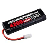 大容量 4200mAh 7.2V Ni-mh ニッケル水素 ストレートパック バッテリー 互換品 タミヤ コネクター RCカー レーシングカー ラジコン XBシリーズ 長時間 1600 1600SP RC1600SP RC2400SP 互換 電動RC
