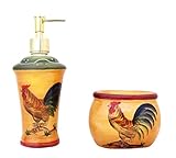 Tuscan Sunshine国Roosterハンドペイントコレクション 89388/89