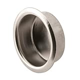 Prime-Line Products N 7308 Solid Brass Closet Door Finger Pull, 3/4-Inch, Satin Nickel,(Pack of 4) b