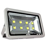 Morsen 400W LED投光器（昼光色）防水仕様(IP65) 広角120°投光灯 (屋内・屋外兼用)電源内蔵 新時代の防水抜群のLED投光器 看板灯、作業灯、ワークライト、フラッドライト