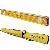 Stabila 38624 24 Heavy Duty Professional Magnetic Builders Level w/ 6-Pocket Jamber Level Carrying C