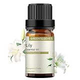 GREENSLEEVES リリー エッセンシャルオイル 100％ ピュア精油 ナチュラル ディフューザー用 マッサージ用 アロマ テラピー 10ml