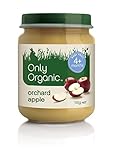 オンリーオーガニック 有機ベビーフード 「果樹園リンゴのピューレ」 離乳初期 - ４ヶ月頃～ - 110g