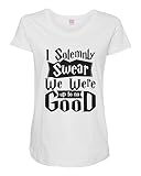 Funny Threadz SHIRT レディース US サイズ: L カラー: ホワイト