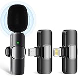 ピンマイク スマホマイク iphone/iPad/Type-C用 無指向性 ラベリアマイク 瞬時接続 360°集音 ノイズ軽減 小型 軽量 プラグ＆プレイ クリップ式 録音 撮影 ライブ配信 会議 生放送 日本語説明書