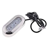 P Prettyia 水中ライト　ledライト　低エネルギー　固定式　水中対応　ボート　ホーム用