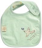 People Tree (ピープルツリー) オーガニックコットンベビー ことりプリント スタイ ミントグリーン系